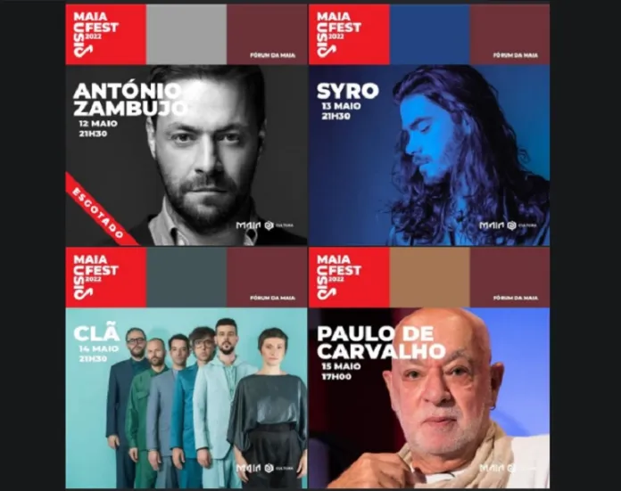 Maia Fest Music inicia esta semana com quatro concertos no Fórum da Maia