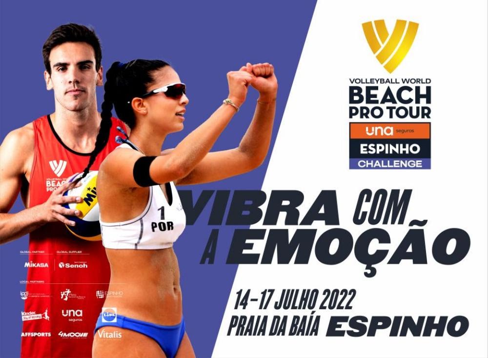 Circuito Mundial de Voleibol de Praia regressa a Espinho