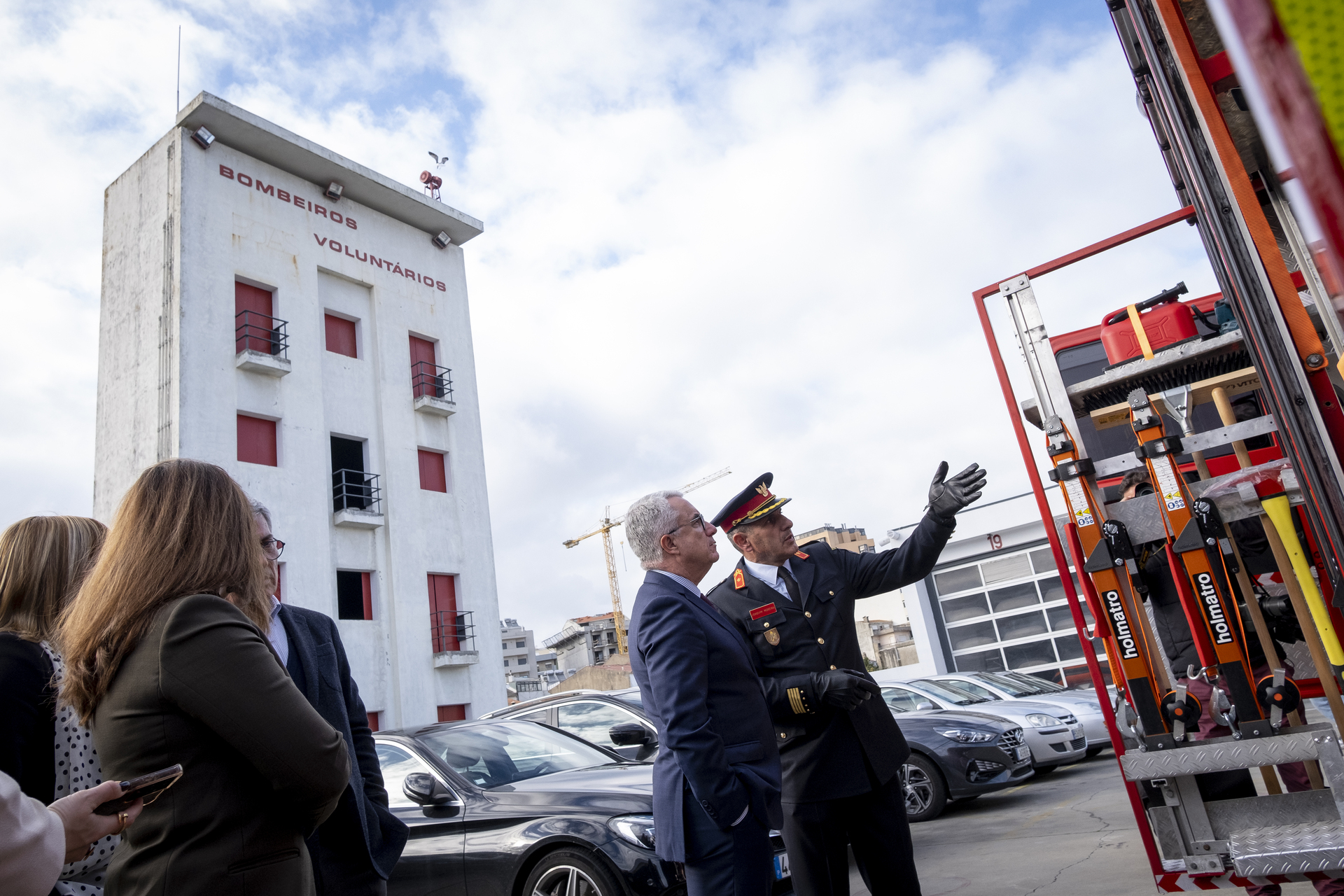 Bombeiros Voluntários da Póvoa de Varzim recebem nova viatura da Câmara