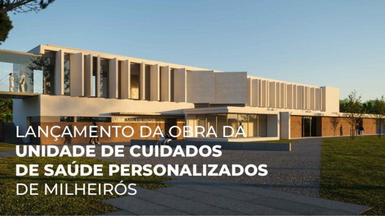 Maia inicia construção de novo Centro de Saúde em Milheirós Maia inicia construção de novo Centro de Saúde em Milheirós