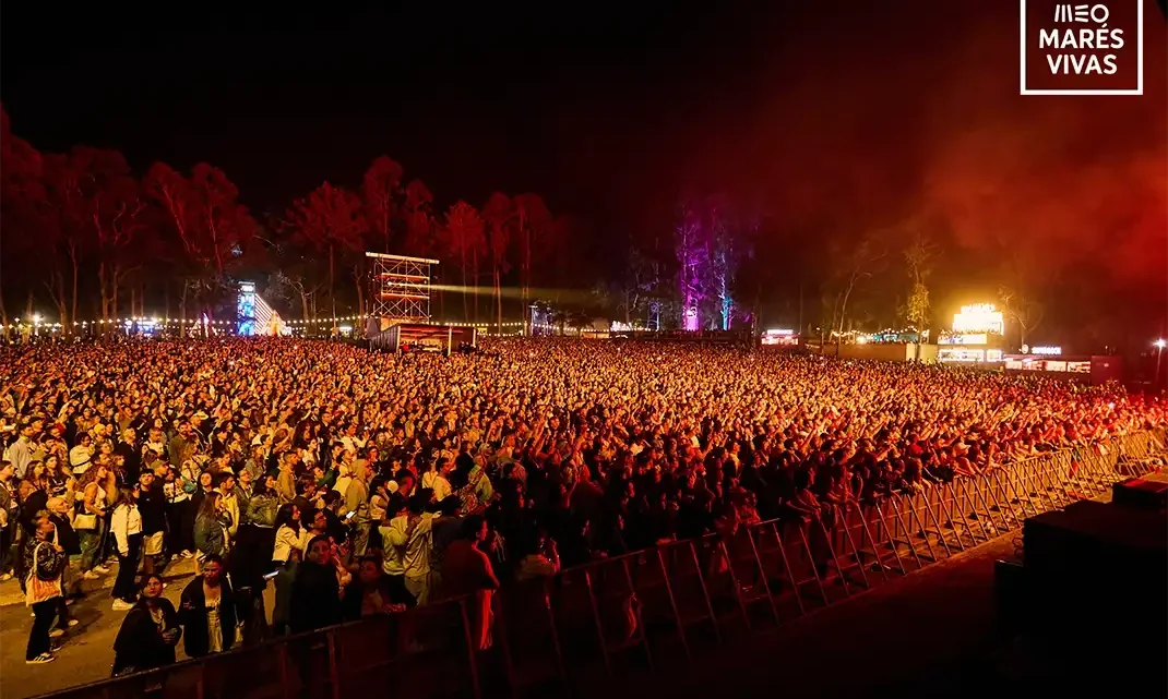 Meo Marés Vivas 2024: Cartaz completo revelado para três dias de música em Vila Nova de Gaia Meo Marés Vivas 2024: Cartaz completo revelado para três dias de música em Vila Nova de Gaia