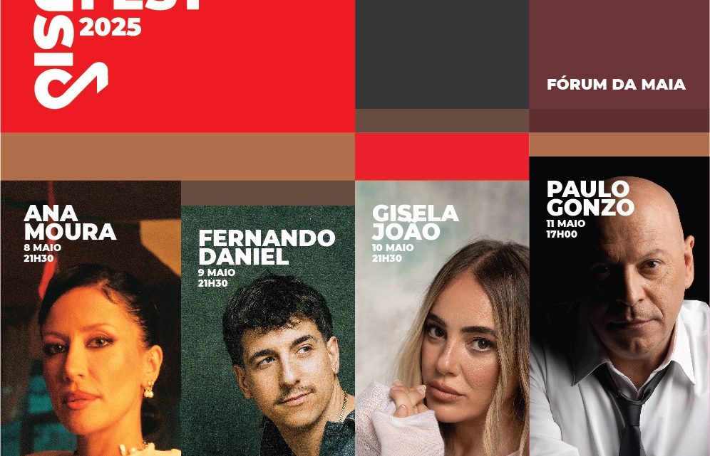 Maia Fest Music traz grandes nomes da música portuguesa ao Fórum da Maia