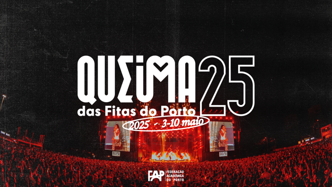 Queima das Fitas do Porto 2025 com o cartaz mais internacional de sempre Queima das Fitas do Porto 2025 com o cartaz mais internacional de sempre