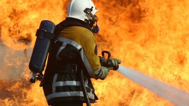 Maia: Incêndio destrói por completo café Suspenso em Nogueira