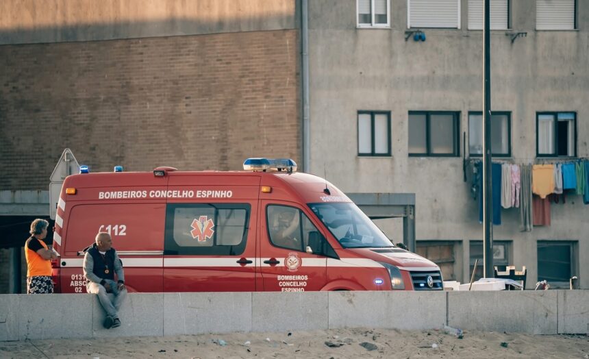 Quatro pessoas resgatadas na Praia da Seca, em Espinho
