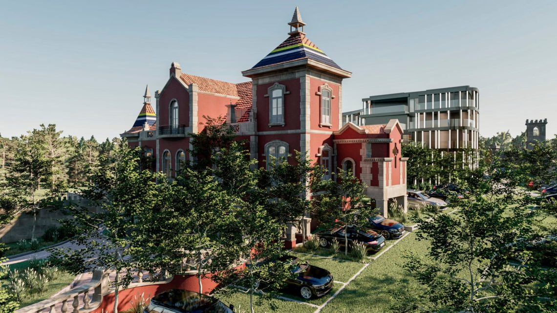 Palacete dos Condes Dias Garcia transformado em hotel de quatro estrelas em S. João da Madeira
