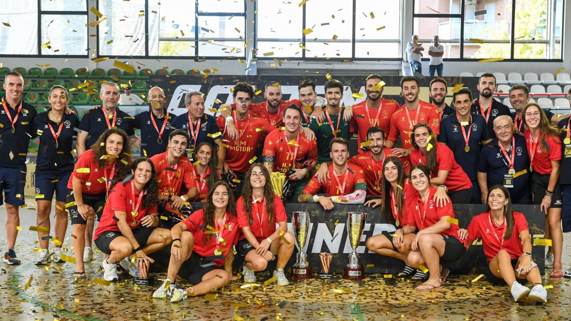 Portugal conquista GoldenCat em hóquei em patins nas vertentes masculina e feminina