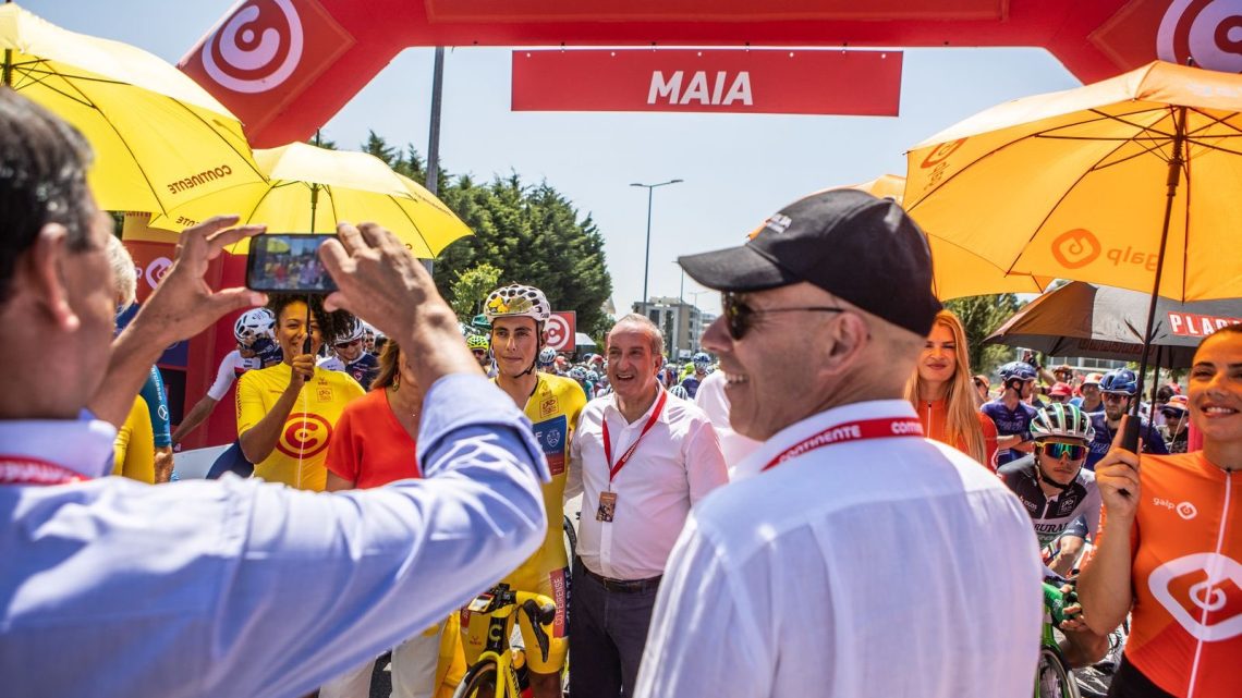 Maia recebe prólogo da 86.ª Volta a Portugal em Bicicleta com contrarrelógio individual de 3,4 km Maia recebe prólogo da 86.ª Volta a Portugal em Bicicleta com contrarrelógio individual de 3,4 km