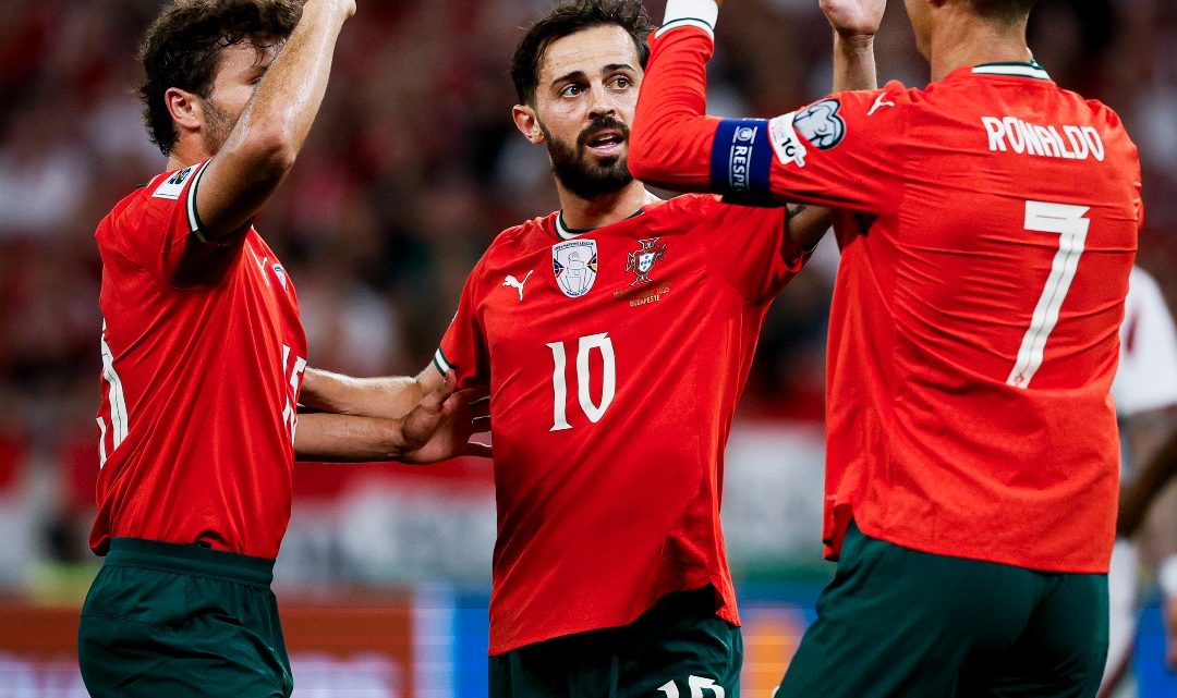 Portugal vence Hungria e soma seis pontos na qualificação para o Mundial 2026 Portugal vence Hungria e soma seis pontos na qualificação para o Mundial 2026