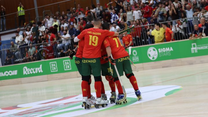 Portugal goleia Andorra e discute com Espanha lugar na final do Europeu de hóquei em patins