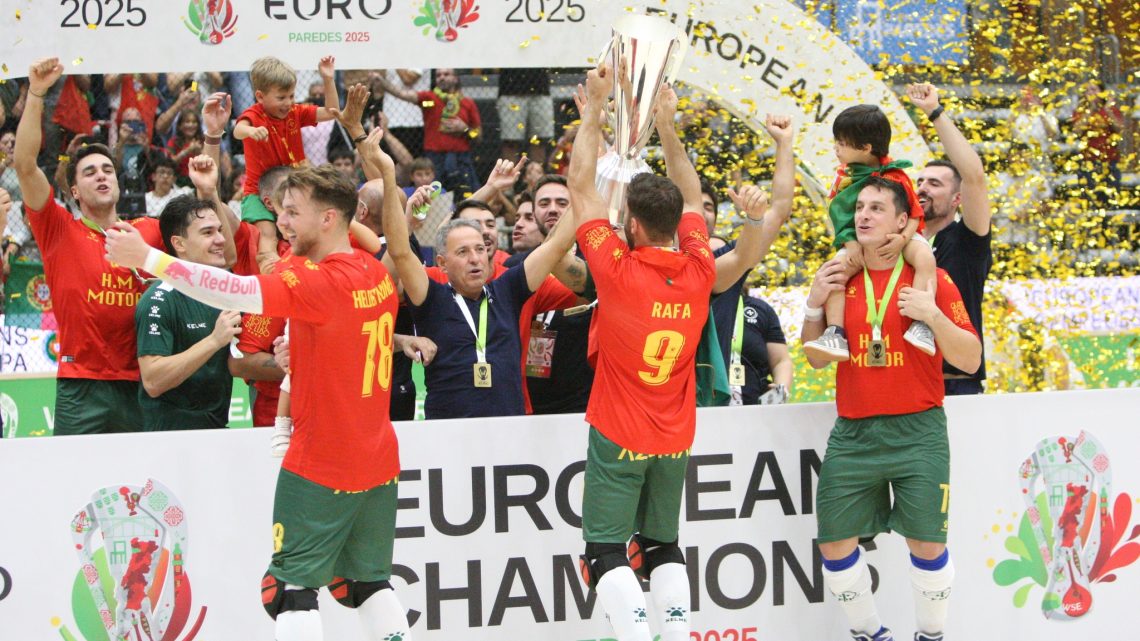 Portugal conquista 22.º título europeu de hóquei em patins ao vencer França em Paredes