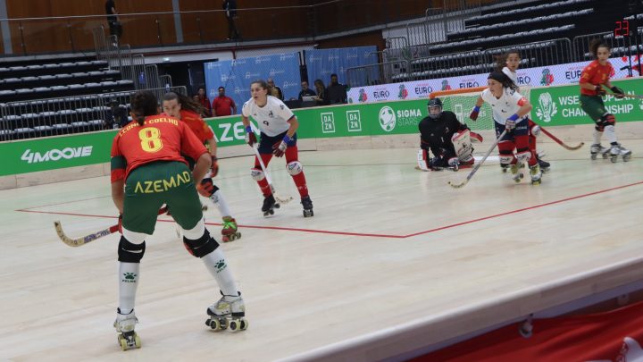 Europeu feminino de hóquei em patins: Portugal goleia França e decide liderança do grupo com Espanha