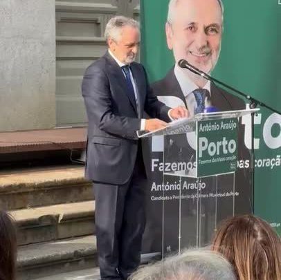 Constitucional confirma rejeição da candidatura de António Araújo à Câmara do Porto