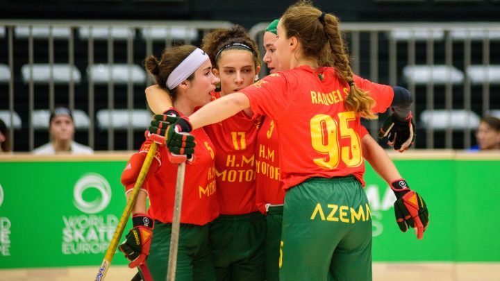 Portugal goleia Inglaterra por 24-0 e segue para as meias-finais do Euro feminino de hóquei em patins