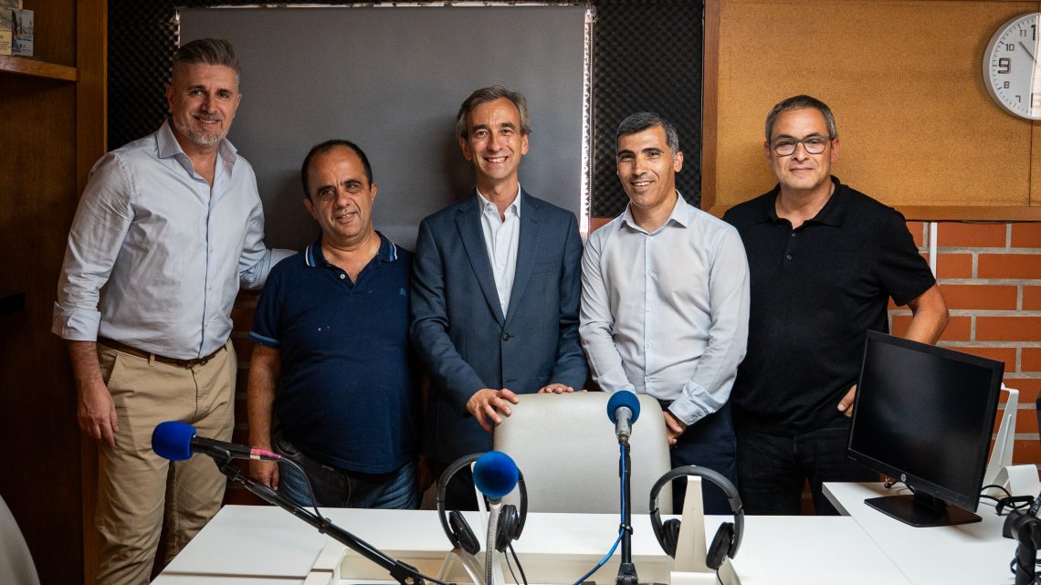 Vice-Presidente da Câmara do Porto e candidato independente visita a Rádio Metropolitana Porto
