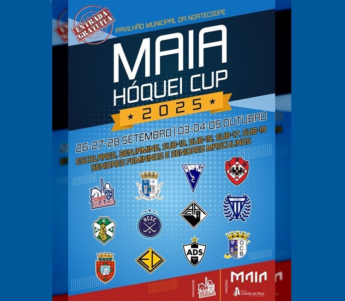 Maia Hóquei Cup 2025 arranca este fim de semana com jogos para todos os escalões Maia Hóquei Cup 2025 arranca este fim de semana com jogos para todos os escalões