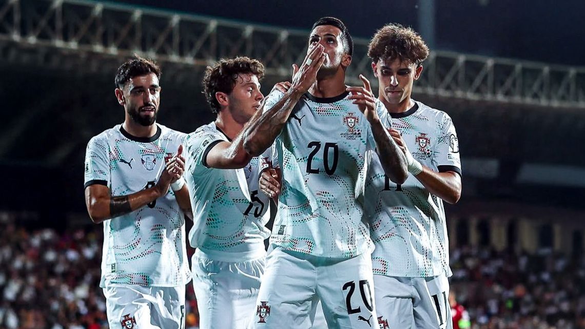 Portugal estreia-se com goleada sobre a Arménia na qualificação para o Mundial 2026