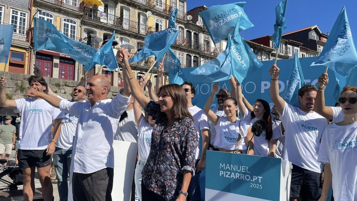 Presidente da Câmara de Paris junta-se a Manuel Pizarro e declara confiança na vitória.