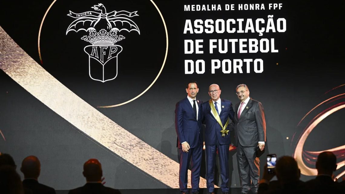 Associação de Futebol do Porto distinguida nas Quinas de Ouro 2025 Associação de Futebol do Porto distinguida nas Quinas de Ouro 2025