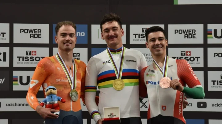 Iúri Leitão conquista bronze nos Mundiais de Pista após confusão e protesto português