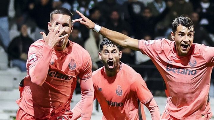 Golo aos 90 minutos dá vitória ao FC Porto em Moreira de Cónegos
