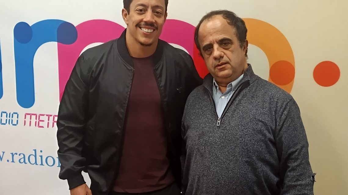 Humorista brasileiro Renato Albani foi convidado do “Sobremesa Musical” antes de atuação no Coliseu do Porto