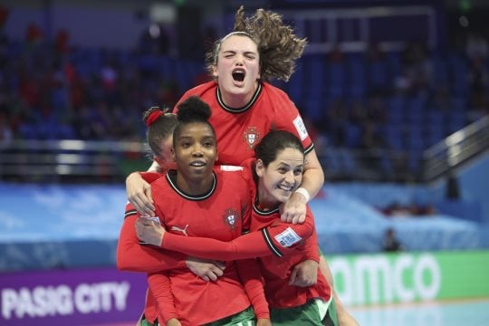 Portugal arrasa Argentina e segue para a final do Mundial de Futsal Feminino