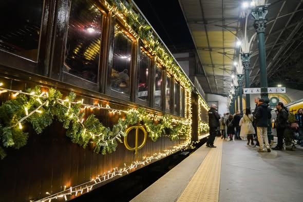 Comboio Histórico a Vapor de Natal regressa entre Porto e Ermesinde