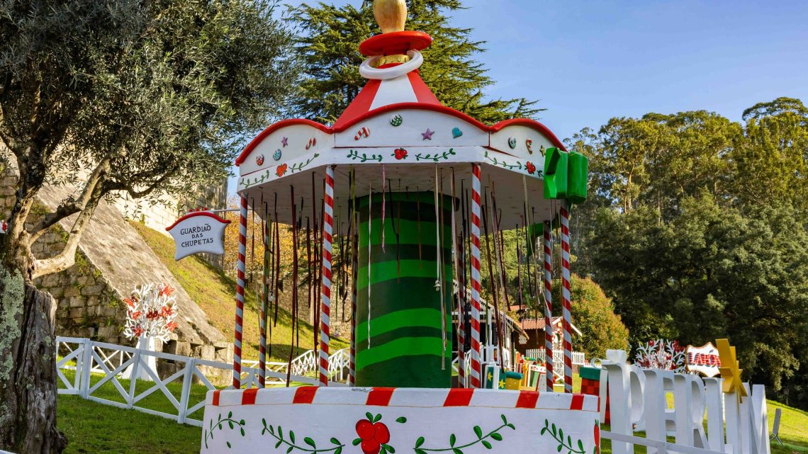 Crianças despedem-se das chupetas no Parque Temático de Natal de Perlim
