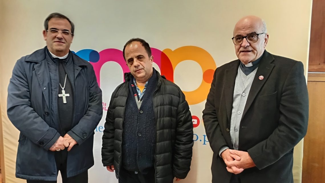 Bispo Auxiliar do Porto e Bispo Metodista visitam Rádio Metropolitana Porto