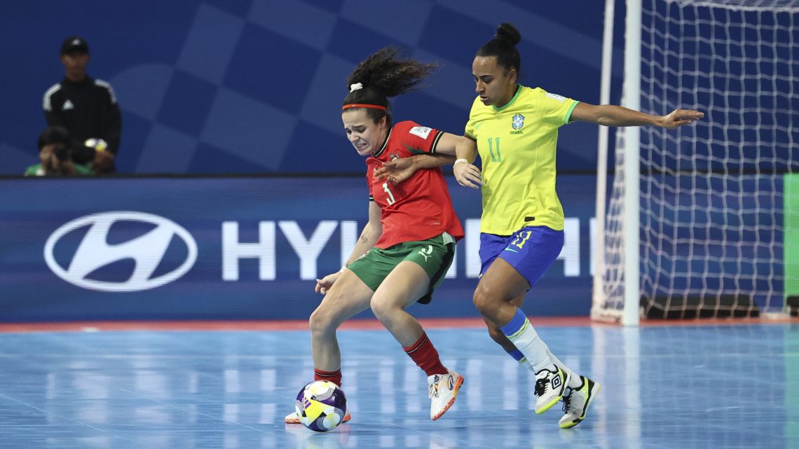 Portugal perde com o Brasil na final do Mundial feminino de futsal