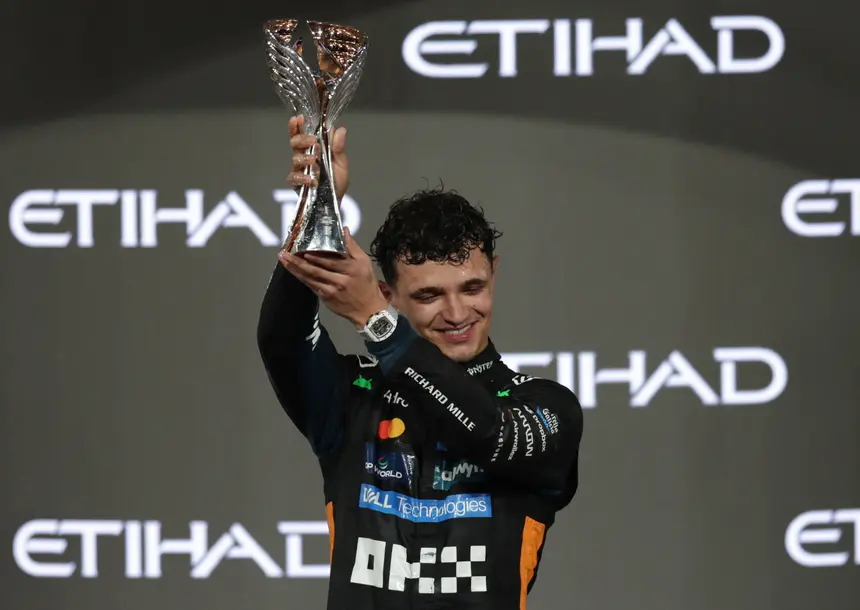Lando Norris conquista o título mundial de Fórmula 1 pela primeira vez