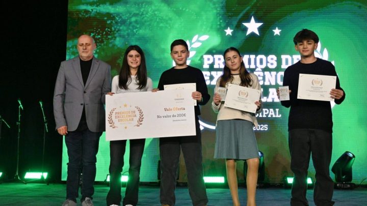 Gondomar distingue excelência escolar em gala com mais de uma centena de alunos premiados