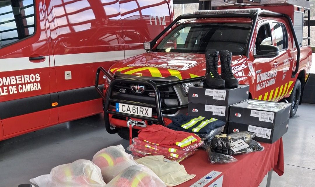 Município de Vale de Cambra reforça meios dos Bombeiros com viatura e equipamentos