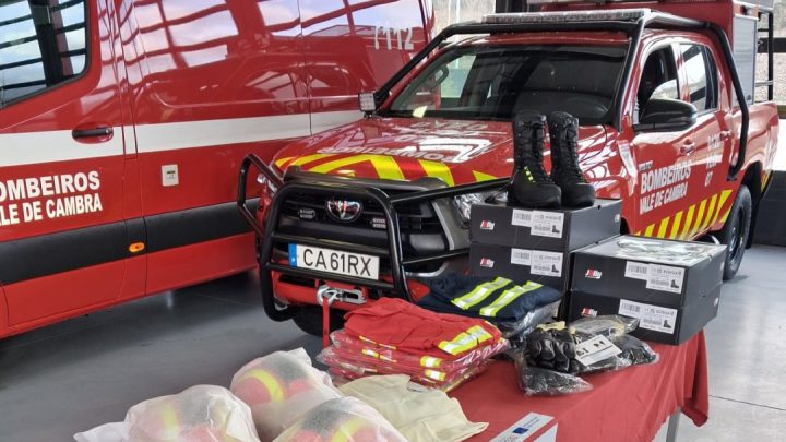 Município de Vale de Cambra reforça meios dos Bombeiros com viatura e equipamentos