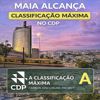 Maia distinguida com classificação “A” do Carbon Disclosure Project
