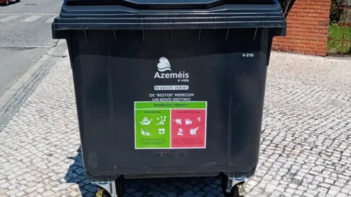 Oliveira de Azeméis retira contentores de resíduos verdes e avança com recolha porta a porta