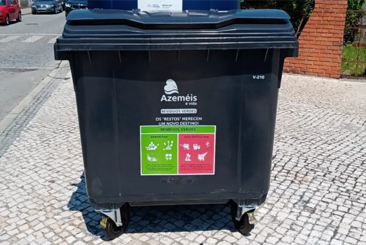 Oliveira de Azeméis retira contentores de resíduos verdes e avança com recolha porta a porta