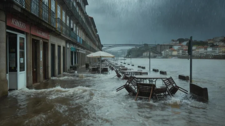 Porto reforça meios na zona ribeirinha para responder a risco de cheias no Douro