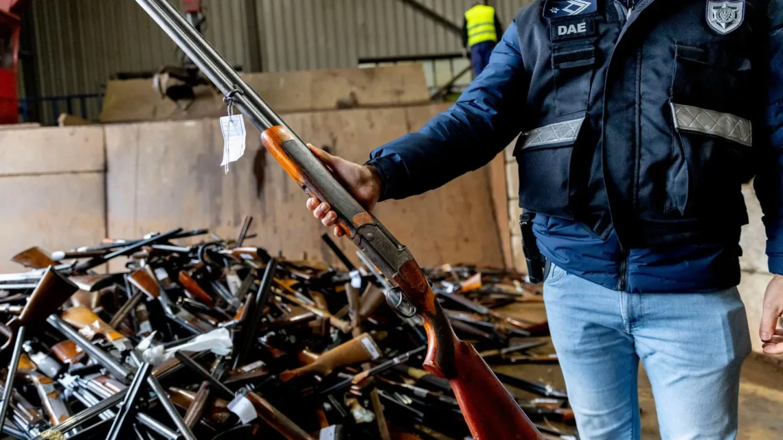 PSP destrói mais de 6.800 armas em operação realizada na Maia