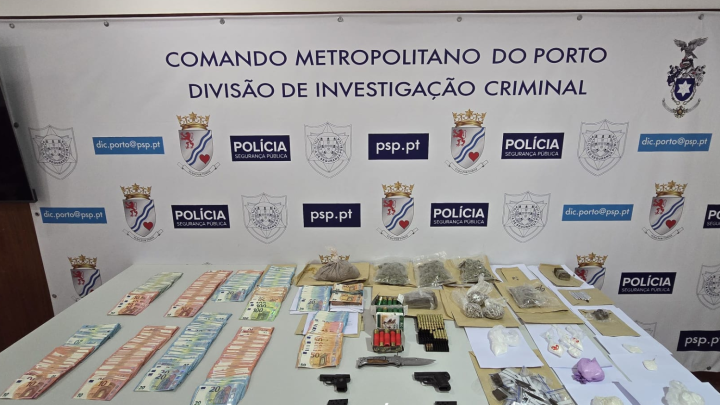 PSP do Porto detém oito suspeitos por tráfico de estupefacientes
