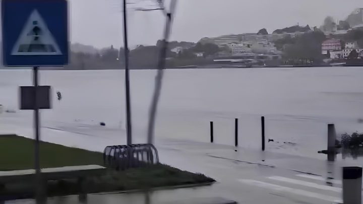 Porto e Vila Nova de Gaia em Alerta Máximo Devido à Subida do Caudal do Rio Douro