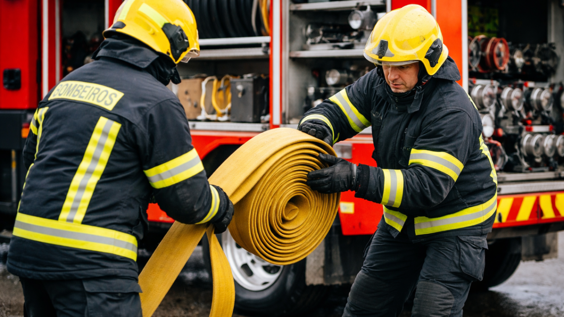 Mulher de 56 anos suspeita de incêndio em Arouca quebra silêncio no tribunal