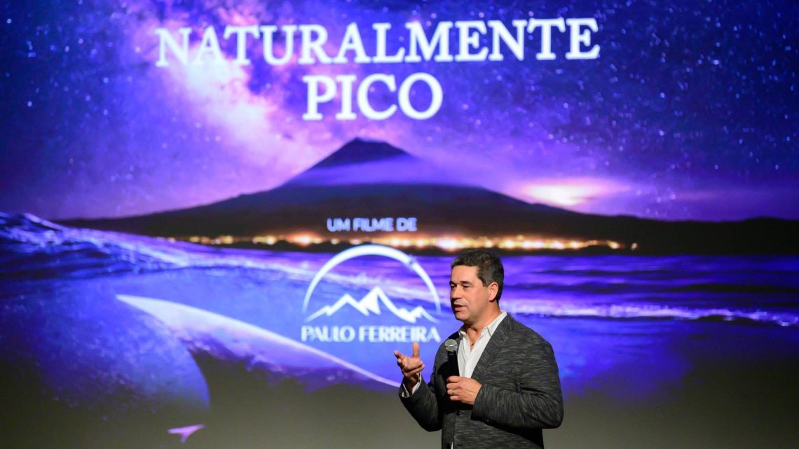 Realizador e fotógrafo João Ferreira apresentou documentário “Naturalmente Pico” no Auditório Municipal de Gondomar