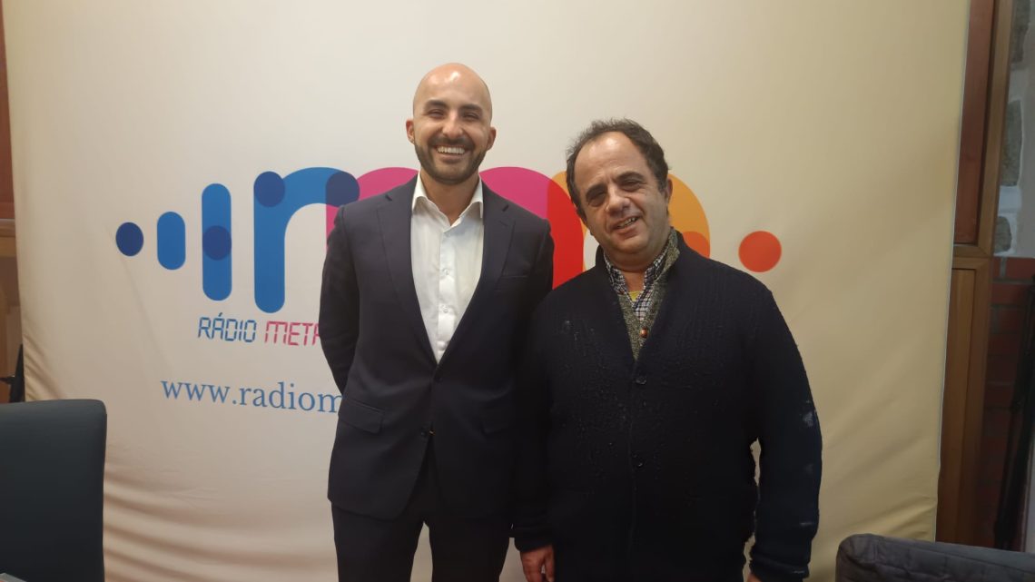 Vereador da Transformação Digital da Câmara do Porto visita a Rádio Metropolitana Porto