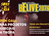 Câmara da Trofa abre candidaturas a artistas locais para o BeLive 2026