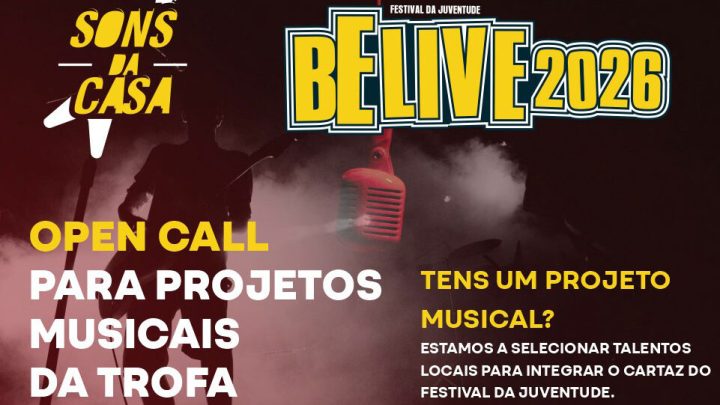 Câmara da Trofa abre candidaturas a artistas locais para o BeLive 2026