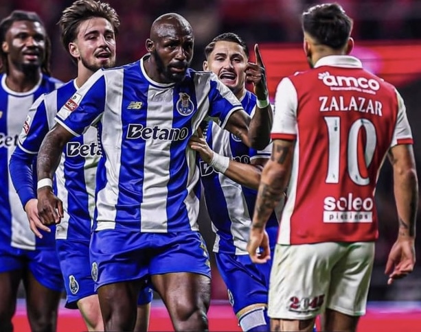 FC Porto vence SC Braga por 2-1 e reforça liderança