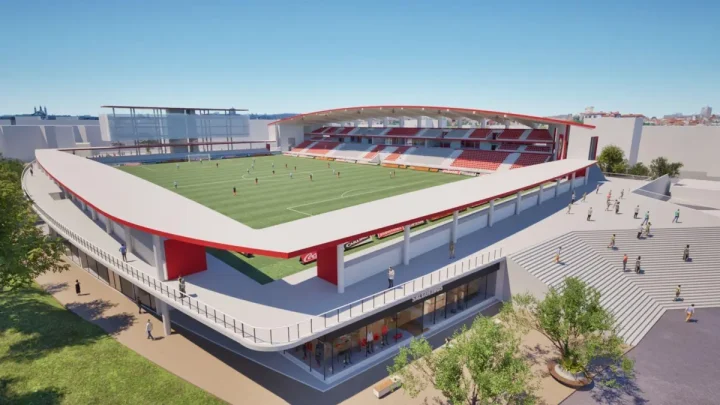 Salgueiros apresenta projeto de novo estádio na zona de Arca d’Água