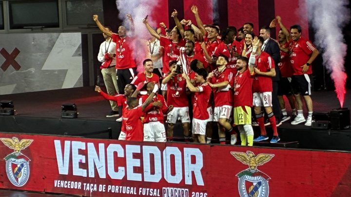 Benfica vence Sporting por 6-5 no Multiusos de Gondomar e conquista a Taça de Portugal de Futsal